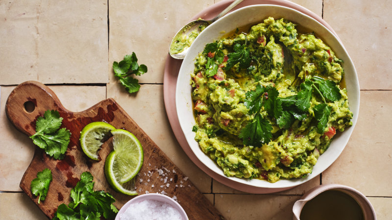 Adam Liaw’s jalapeno guacamole