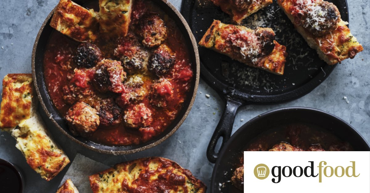 Oven baked meatballs with ricotta and oregano