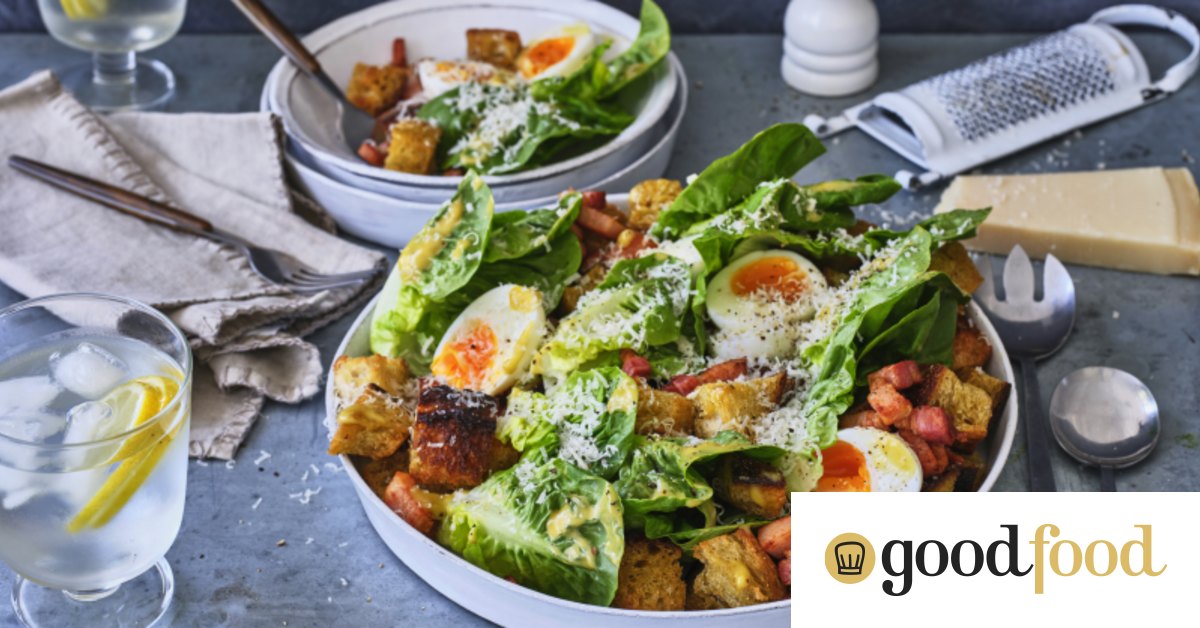 Adam Liaw’s modern caesar salad (including how to cook perfect jammy