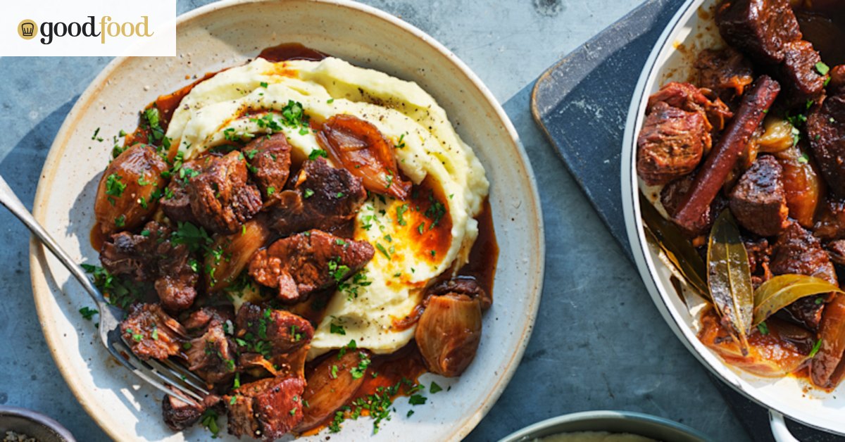 Julia Busuttil Nishimura’s Greek-style beef stew (plus a trick for peeling fiddly onions)