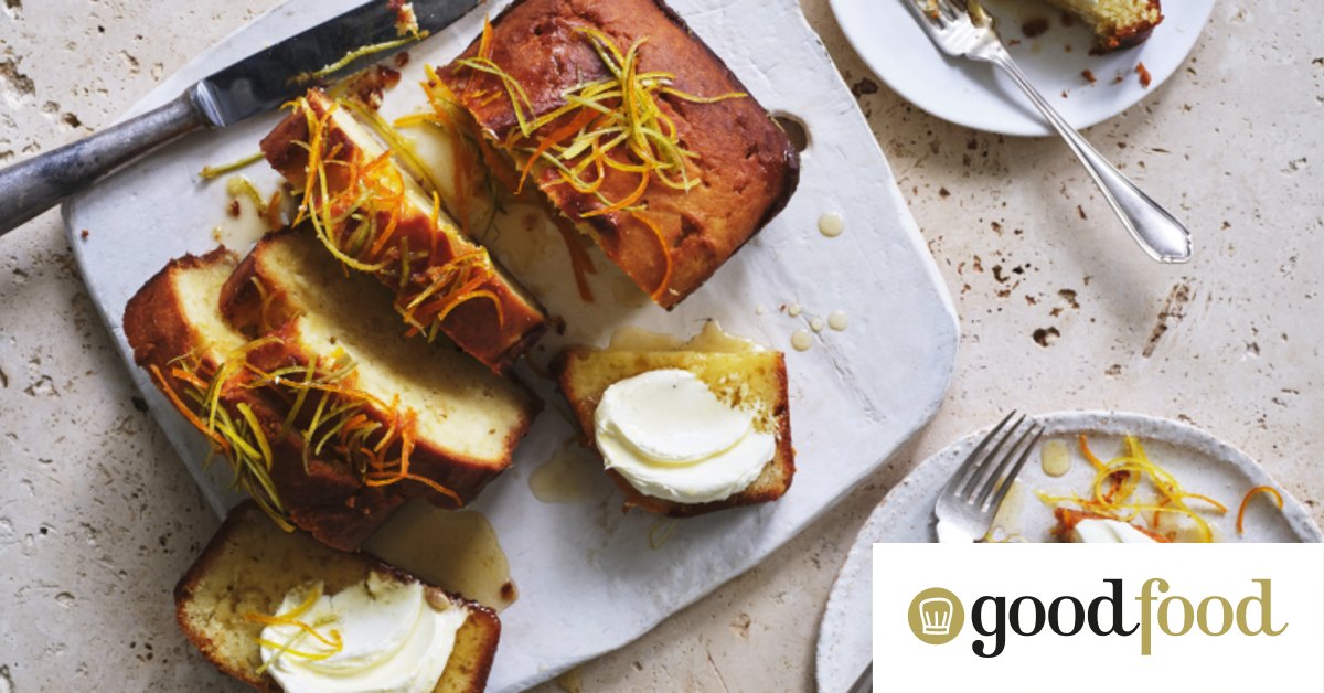 Adam Liaw’s citrus syrup yoghurt loaf