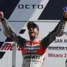 Dovizioso wins San Marino MotoGP for Ducati