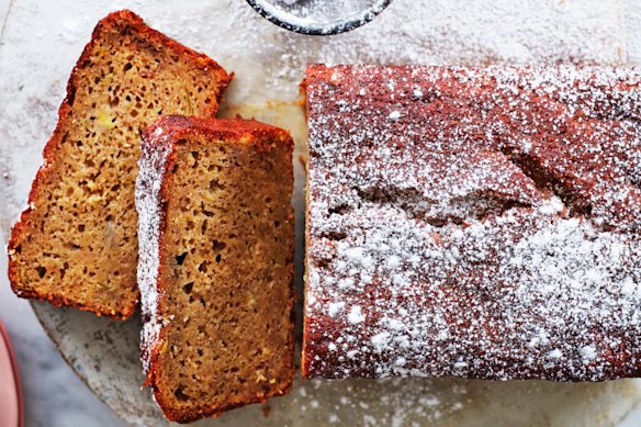 Apple and banana loaf.