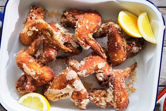 The Japanese spice blend includes red chilli, sansho pepper, nori and citrus peel.