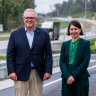 Prime Minister Scott Morrison with former NSW premier Gladys Berejiklian.