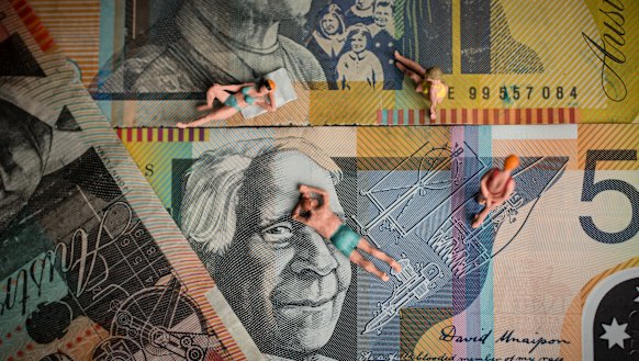 The typical “growth” super option is  on track for returns of about 9 per cent this financial year, despite market volatility.