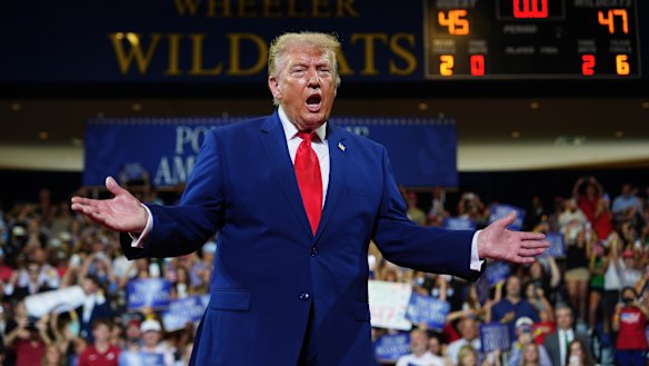 Donald Trump’s open arms for tariffs and a war that has driven up oil prices and US interest rates.