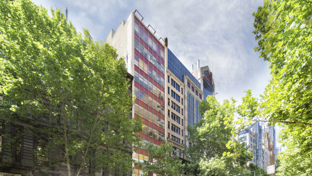 Investor Jason Yeap is selling down strata office space in 278 Collins Street.