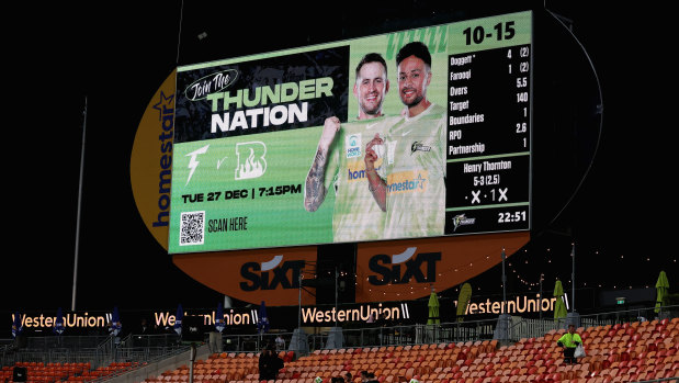 The scoreboard told the story on Friday evening. 