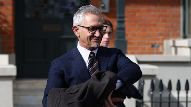 Gary Lineker was stood down from the BBC in 2023 for tweeting criticism of the government’s immigration laws.