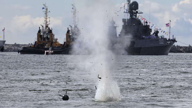 The federal government is set to make a major investment in sea mines for the first time in decades. 