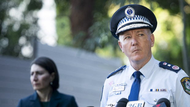 NSW Police Commissioner Mick Fuller received a pay rise of almost $87,000 after Premier Gladys Berejiklian ordered a review of his salary in March.