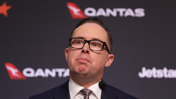 Qantas boss Alan Joyce says there will be no justification for state border closures after April. 