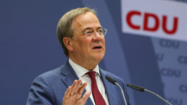 ‘No repeat of 2015’: Party leader and Chancellor candidate of the Christian Democratic Union of Germany Armin Laschet.