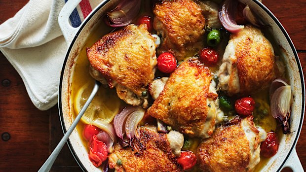 Chicken provencal.