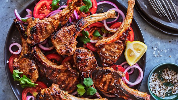 Madras lamb cutlets.