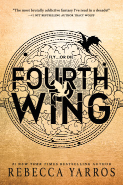 Fourth Wing by Rebecca Yarros.   