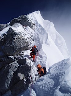 John Taylor to get to the peak of Mount Everest.