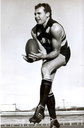 Gareth Andrews in his Geelong days.