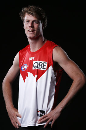 Forward thinking: Sydney Swans selected Nick Blakey in the first round.
