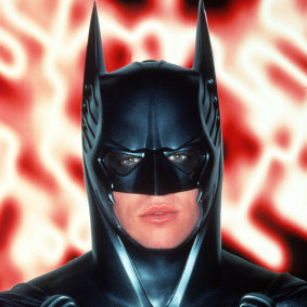Val Kilmer as Batman in Batman Forever.