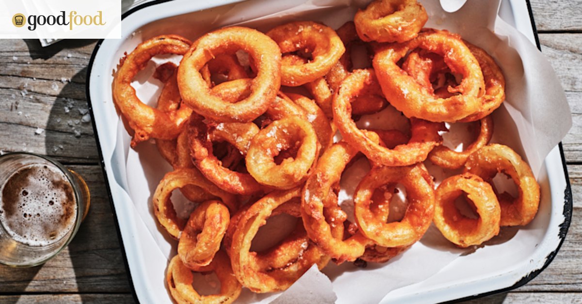 Adam Liaw’s parmesan onion rings