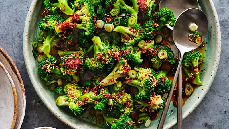 Adam Liaw’s sesame and chilli broccoli (australia) — SMH