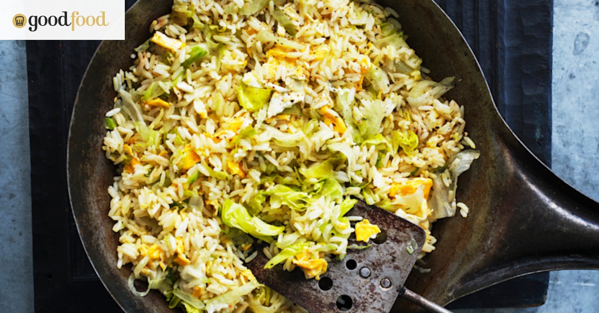 Adam Liaws gebratener Reis mit Ei und Salat