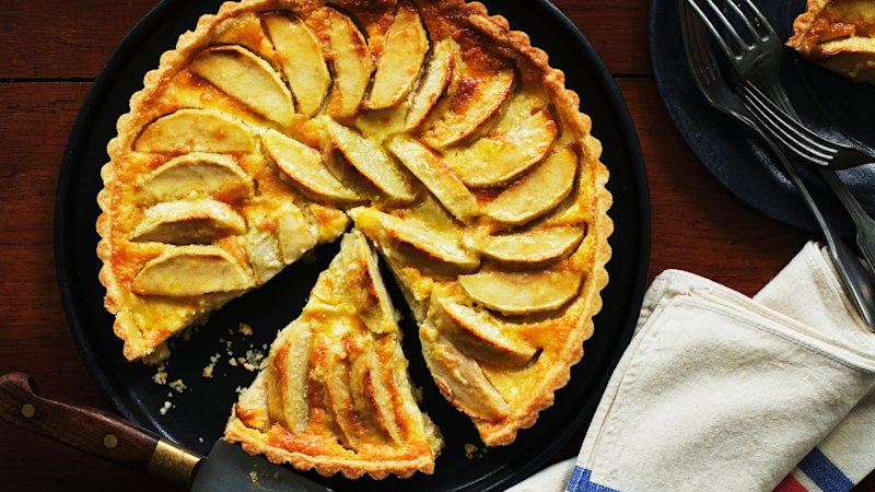 Adam Liaw’s Normandy apple tart
