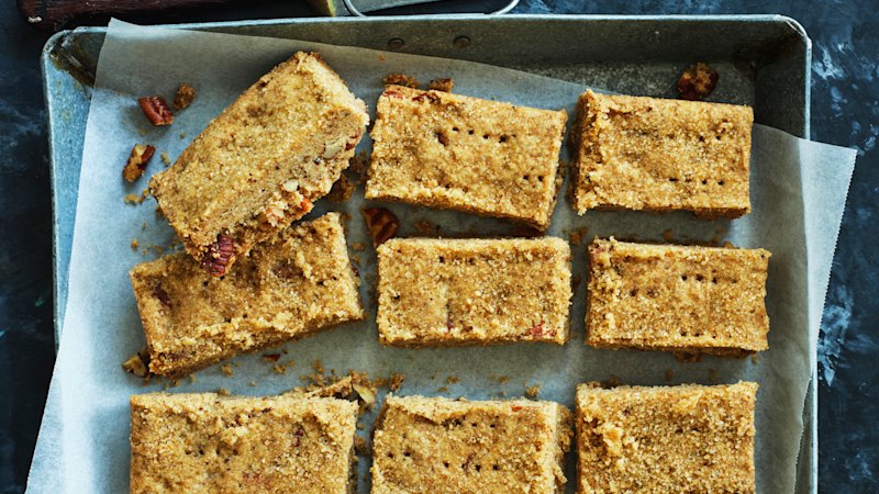 Adam Liaw’s brown butter pecan shortbread