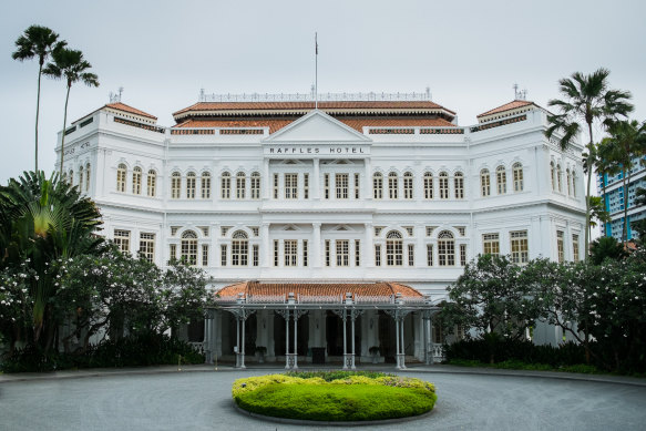Rosina Di Maria’s top city hotel: Raffles Singapore.