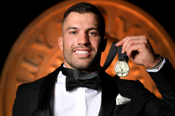 Trent Robinson has challenged James Tedesco to back up his Dally M success in the grand final.