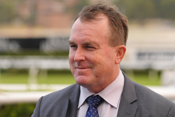 Trainer John O'Shea is facing a charge of presenting Pretty In Pink to race with ice in her system last year. 