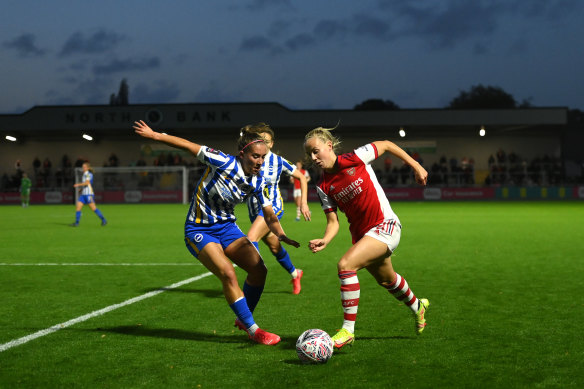 England international Beth Mead was on song for the Gunners.