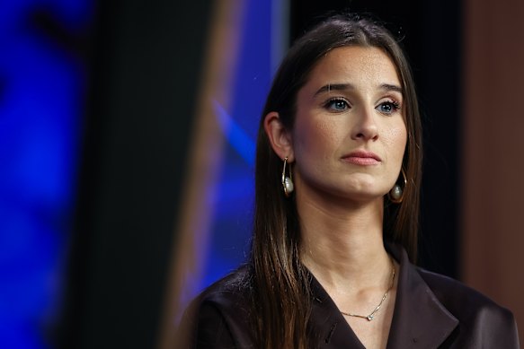 Consent campaigner Chanel Contos has called for laws to give Australians more control over what they see on social media.