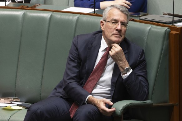 Dreyfus during question time. 