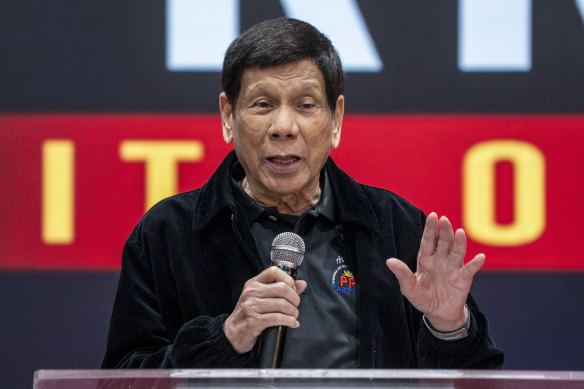 Duterte withdrew the Philippines from the Rome Statute in 2019 in a move human rights activists say was aimed at escaping accountability.