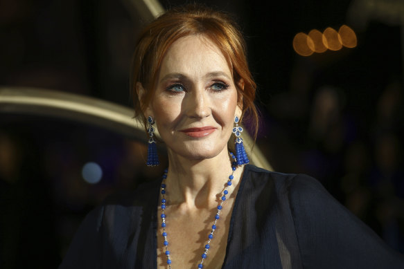 J.K. Rowling, pictured in 2018, has published the first two chapters of her story online for free.