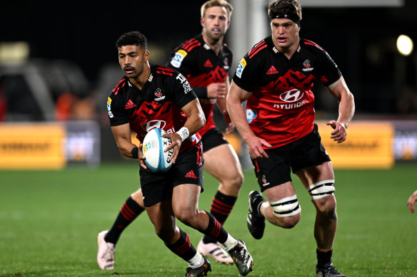 They still have Richie Mo’unga steering the ship, but the Crusaders of 2023 aren’t quite the dreaded road trip of past years.