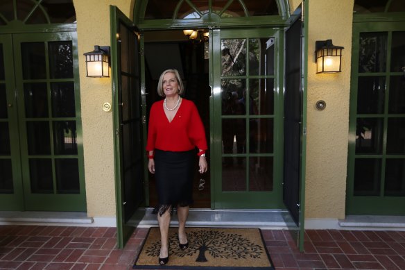 Lucy Turnbull at The Lodge in January 2016.