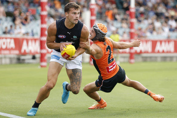 Brodie Kemp had a strong pre-season showing against the Giants.