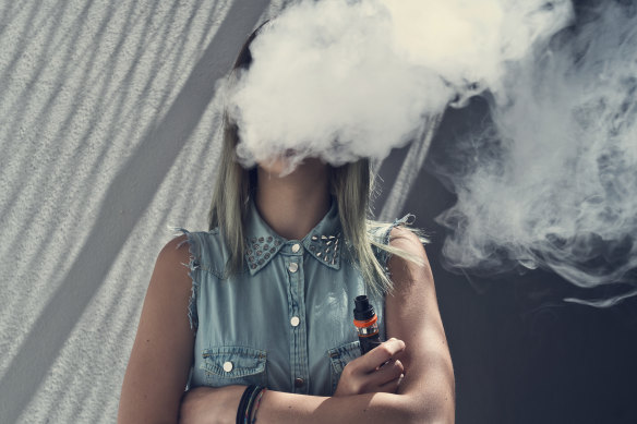 Young, gifted and vaping: many parents don’t realise the prevalence among teenagers.