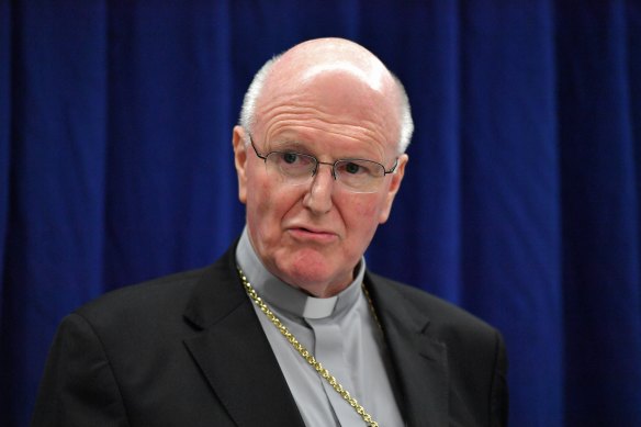 The former archbishop of Melbourne, Denis Hart.