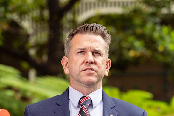 Deputy Premier Jarrod Bleijie.