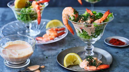 Adam Liaw Masterclass recipe: Prawn cocktail.