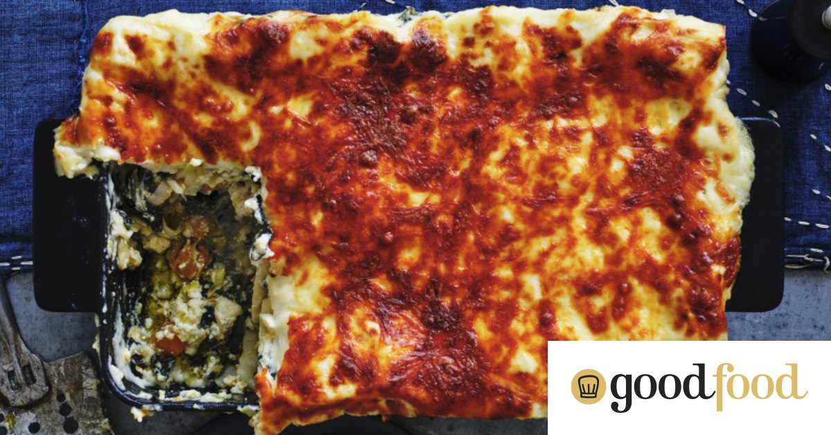 Vegetarian recipes for lasagne, cauliflower curry, vegetable soup, eggplant pizza, Turkish eggs, tray bakes and more