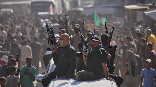 Hamas is meant to disarm under the deal, but has shown no sign of doing so.