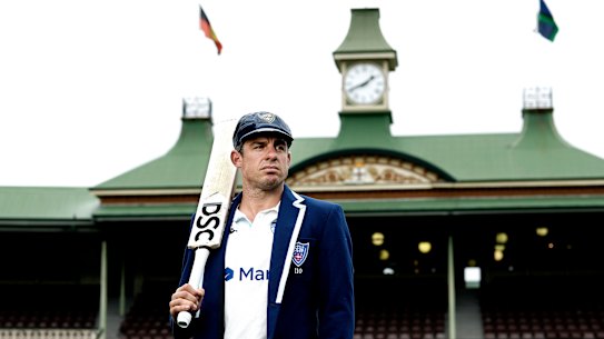 NSW captain Moises Henriques at the SCG.