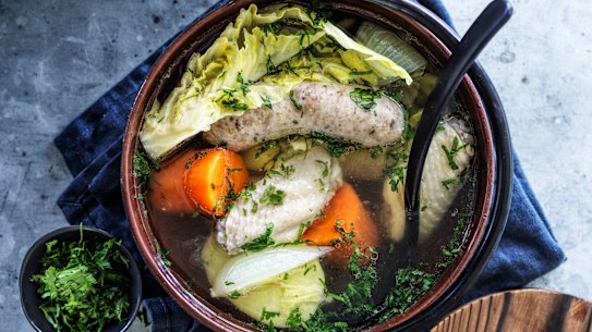 Japanese-style pot-au-feu.
