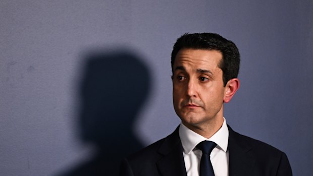 Premier drops public service speech on LNP donor cash access day